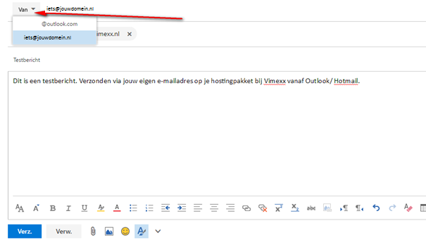 hotmail instellen email 8